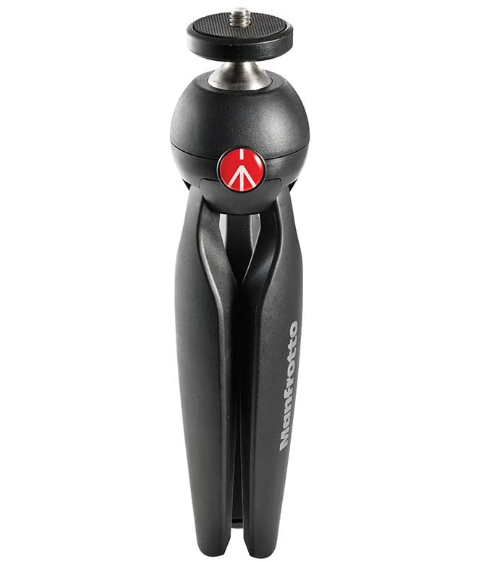 Manfrotto PIXI Mini Tripod, Black (MTPIXI-B)